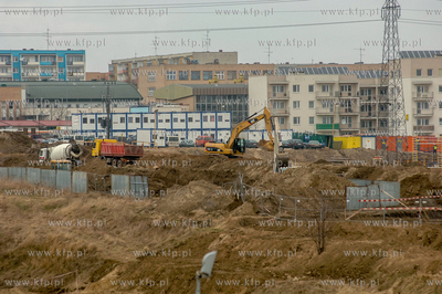 Gdańsk Chełm, budowa supermarketu Tesco na ul. Cienistej,...