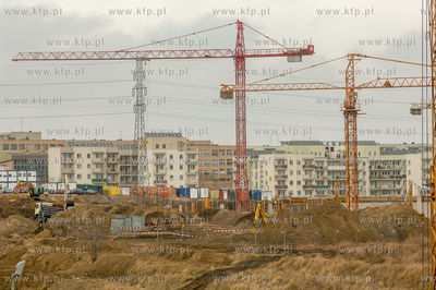 Gdańsk Chełm, budowa supermarketu Tesco na ul. Cienistej,...