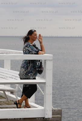 Gdynia. Plan filmowy serialu M Jak Milosc. Nz Hanna...