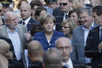 Gdansk. Nieoficjalna wizyta Angeli Merkel z mezem Joachimem...