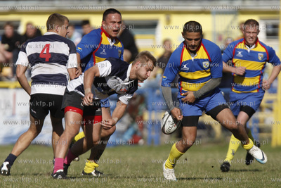 Sopot. I liga rugby. Ogniwo Sopot - Pogon Siedlce.
17.09.2011
fot....