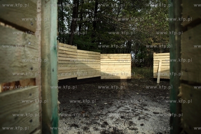 Gdansk. Park Reagana. Montaż odlowni dzikow.
05.11.2012
fot....