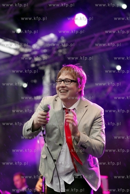 Gdansk. Targ Weglowy. Koncert zepolu Majestic w ramach...