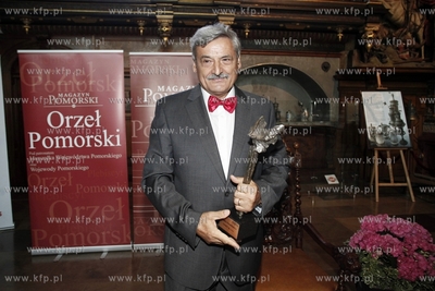 Gdansk. Dwor Artusa. Gala wreczenia Orlow Pomorskich...