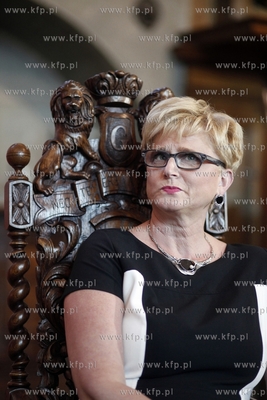 Gdansk. Dwor Artusa. Gala wreczenia Orlow Pomorskich...