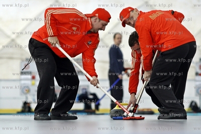 Lodowisko Brama Oliwska. Miedzynarodowy Turniej Curling'owy...
