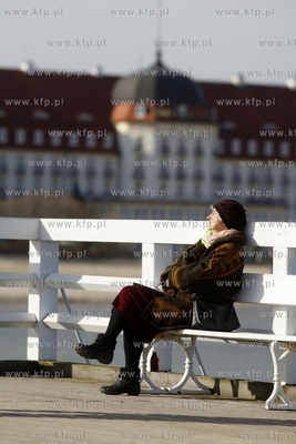 Sloneczny dzien na sopockim molo.
18.02.2014
fot....
