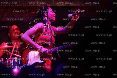 Siesta Festival.  Koncert pochodzacej  z Wybrzeza Kosci...