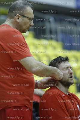 Gdańsk. Hala AWFiS Trening reprezentacji Polskji w...