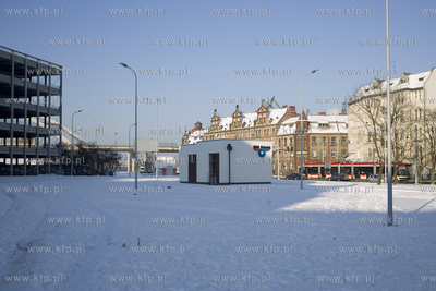 Pętla autobusowa przy ul. Jana z Kolna w Gdańsku.
10.01.2017
fot....