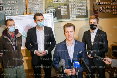 Rada Miasta Gdańska. Konferencja prasowa dot. uznania...