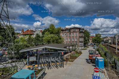 Sopot. Budowa woonerfu w ciągu ul Kolejowej i Marynarzy...