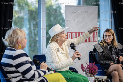 Sopot. Gościem Salonu Polityki była Emilia Krakowska.
09.09.2025
fot....