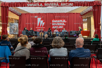 Gdynia. CH Rivira. Festiwal Polskich Filmów Fabularnych....