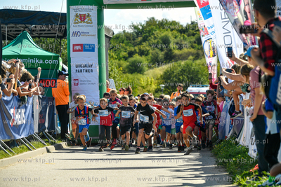 Biegowe Grand Prix Dzielnic na Oruni Górnej przy zbiorniku...