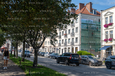 Gdańsk. Podwale Staromiejskie. Początek prac przy...