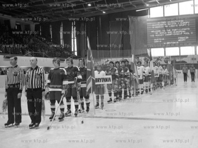 Hokejowe Mistorzwa Swiata grupy C w hali "OLIVIA" w...