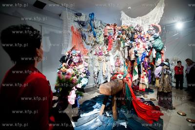 Gdansk. Nadbaltyckie Centrum Kultury. Wernisaz wystawy...