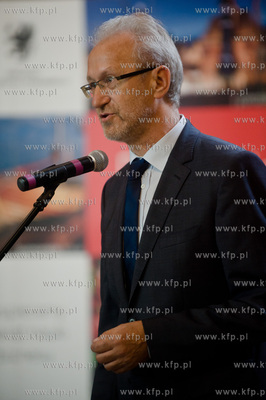 Gdansk. Dwor Artusa. Uroczystosc wreczenia Nagrody...