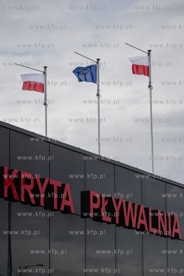 Pruszcz Gdanski. Uroczyste otwarcie krytej
plywalni...