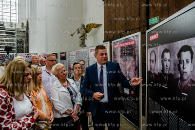 Gdańsk. Bazylika Mariacka. Pierwsza prezentacja wystawy...