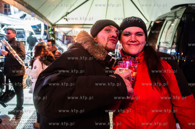 Gdańsk. Targ Węglowy. Zakręcone Walentynki z Kołem...