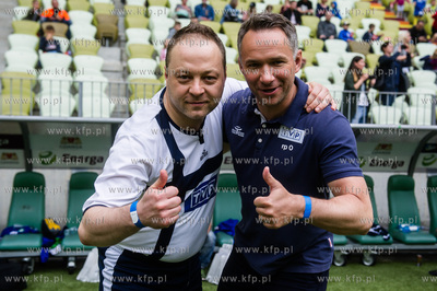 Energa Stadion Gdańsk. Charytatywny mecz piłkarski...