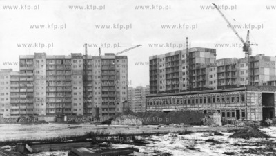 Budowa osiedla Gdansk Zaspa. 03.1977 odbitka_02_146...