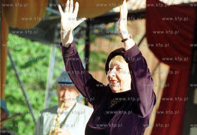IV Festiwal Dobrego Humoru w Gdansku. Nz Irena Kwiatkowska.28.06.2003Fot....