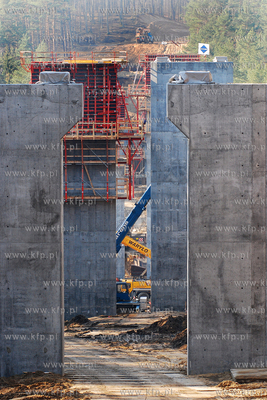 Budowa Estakady Kwiatkowskiegow Gdyni  - odcinka laczacego...