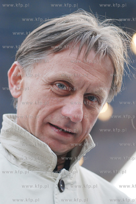 VIII Festiwal Dobrego Humoru w Gdansku. Nz. Krzysztof...