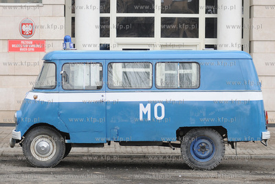 Plan zdjeciowy filmu o masakrze robotnikow na Wybrzezu...