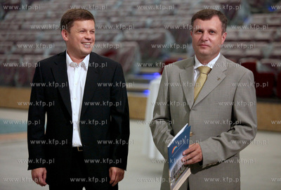 Ergo Arena na granicy Sopotu i Gdanska. Podpisanie...