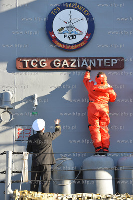 Wizyta w Gdyni okrętu tureckiej Marynarki Wojennej...