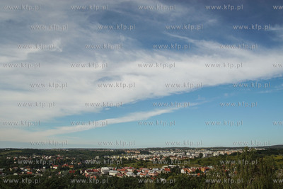 Gdańsk, Ujeścisko. Widok na Ujeścisko i Zakoniczyn...