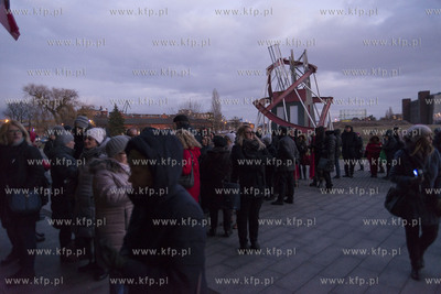 Gdańsk, Europejskie Centrum Solidarności. Przyjaciele...