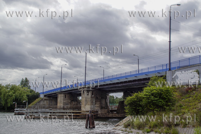 Gdańsk. Most Siennicki. W czasie przeglądu gwarancyjnego...