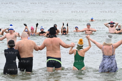 Powitanie Nowego Roku przez Sopocki Klub Morsów przy...