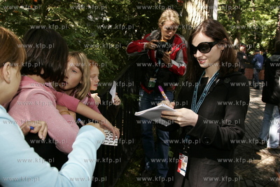 44 Miedzynarodowy Sopot Festival 2007. Na zdjeciu Sophie...