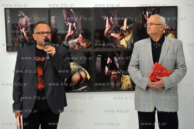 Sopot. Otwarcie wystawy Oh no, not sex and death again....