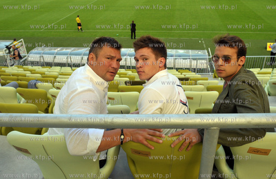 Mecz inauguracyjny na PGE Arena w Gdansku pomiedzy...