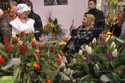 Gdansk.Wystawa Ogrod Kulturalny - Holandia, na ktorej...