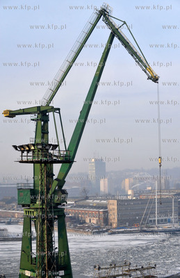 Stocznia Gdansk. 06.02.2014 fot. Maciej Kosycarz /...