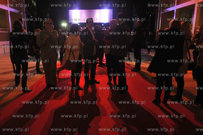 Otwarcie Teatru Szekspirowskiego w Gdansku. Przejscie...