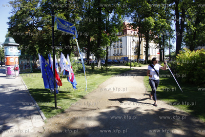 Sopot. Uroczystosc nadania nazwy Skwer Czesława Milosza...