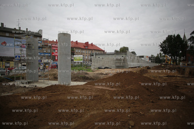 Gdansk. Przebudowa skrzyzowania  ul. Grunwaldzka z...