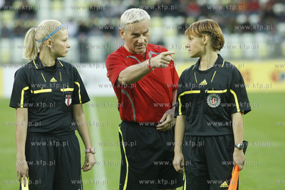 Gdansk. PGE Arena. Mecz reprezentacji budowniczych...