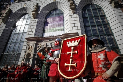 Gdansk. Swietowanie  rocznicy uszlachetnienia herbu...