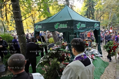 Pogrzeb prof. Andrzeja Zbierskiego na cmentarzu Srebrzysko...