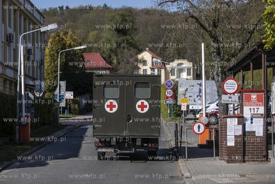 Gdańsk. Szpital Marynarki Wojennej przy ul. Polanki...